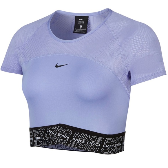 Nike Pro Dri-fit Cropped Shirt size XS - Picture 1 of 7